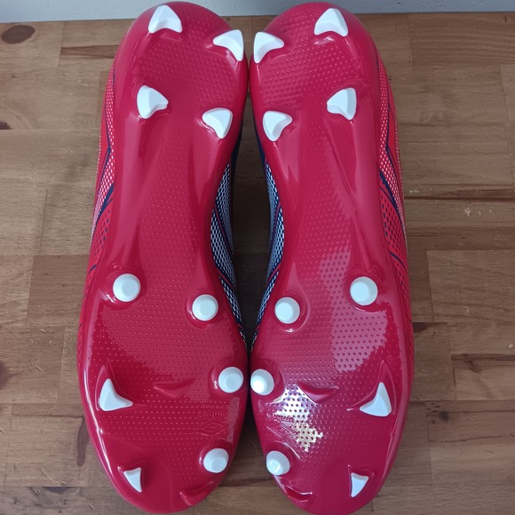 Umbro Velocita Elixir League FG Cleats Mens 11 Red/Navy NWB USMF181943U-MEA main image 7